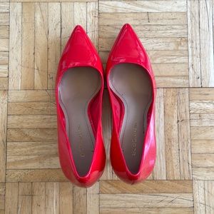 BCBG Maxazria patent leather pumps